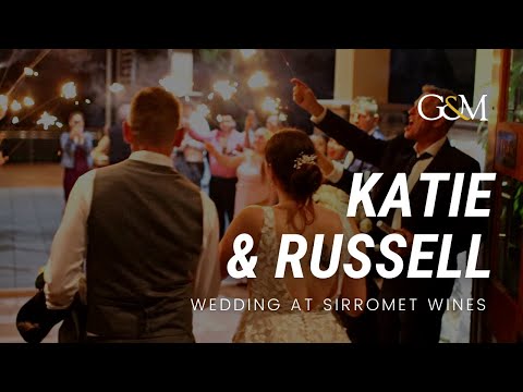 WEDDING at SIRROMET WINES for Katie & Russell || DJ Hire