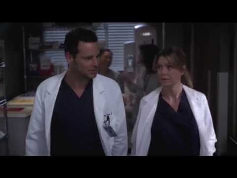 Meredith & Alex talking about Jo