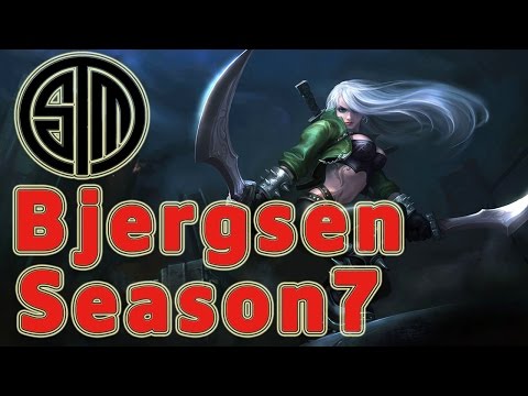 TSM Bjergsen Katarina MID vs Twisted Fate Patch 6.24
