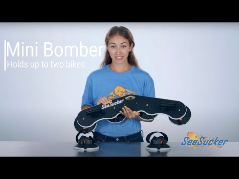 Tell me about the SeaSucker Mini Bomber bike rack?