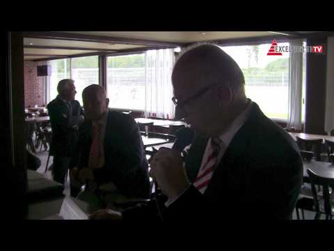 Eerste steenlegging nieuwe tribune Excelsior'31