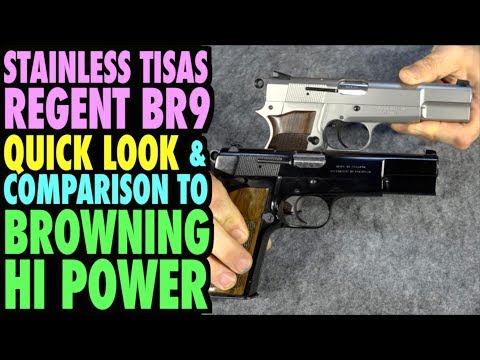 Tisas BR9 SS/Browning Hi-Power : Side by Side Comparison