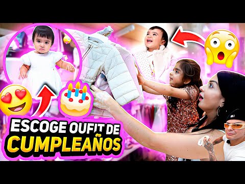 Salomé escoge el OUTFIT de cumpleaños a ISABELLA😱❤️Carlos & Adri