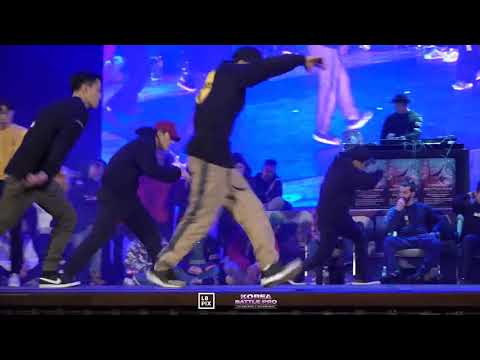 Fusion MC VS TG Breakers [Semi-Final Crew Battle] ▷Korea Battle Pro 2018◁ ⓒ LB-PIX