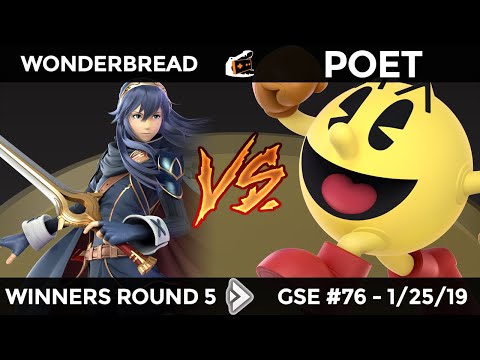 GSE #76 - RECTIFY WonderBread (Lucina) vs Poet (Pac-Man) - Winners Quarters