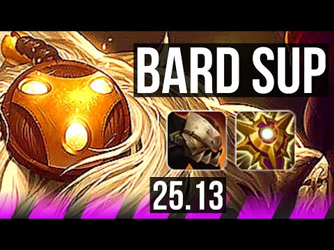 BARD & Kai'Sa vs PYKE & Ezreal (SUP) | 2/3/24 | KR Master | 25.13