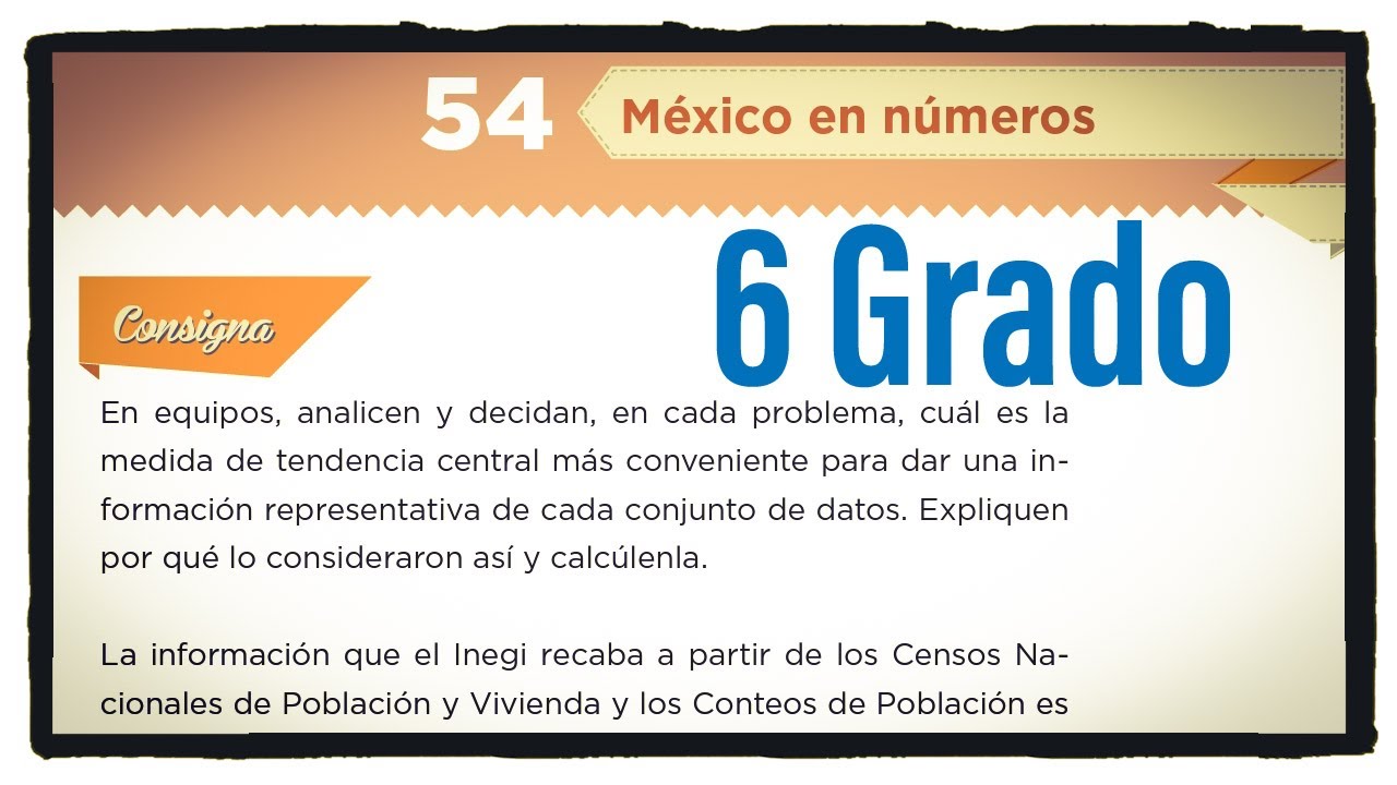 Desafío 54 sexto grado México en números páginas 107, 108, 109 y 110 de libro de matemáticas 6 grado