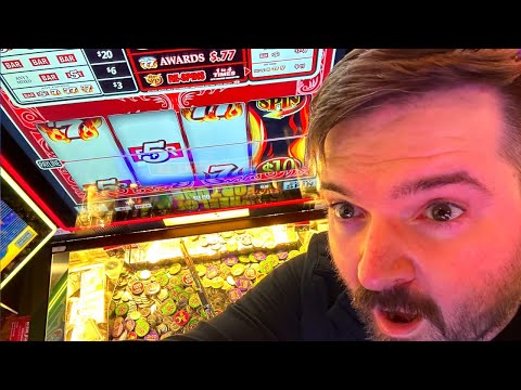 LIVE PLAY On The Strangest Slot Machine IVE EVER SEEN!