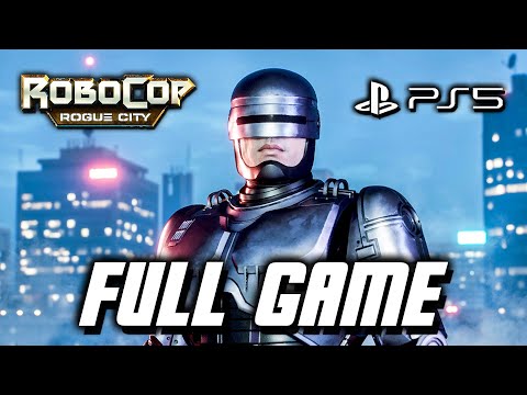 RoboCop Rogue City - Full Game Gameplay Walkthrough Longplay (PS5)