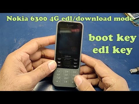 Nokia 6300 4G TA-1287, TA-1286 edl/Download Mode