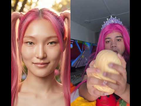 QUIÉN ES MÁS LINDA SIN MAQUILLAJE?!!! #humor #comedia #risas #funny  #kpopdemonhunters