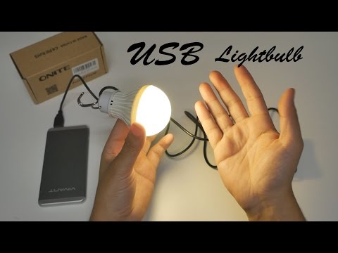Onite: Portable USB LED Bulb