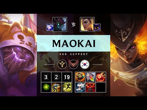 Maokai Support vs Rell - KR Grandmaster Patch 25.21