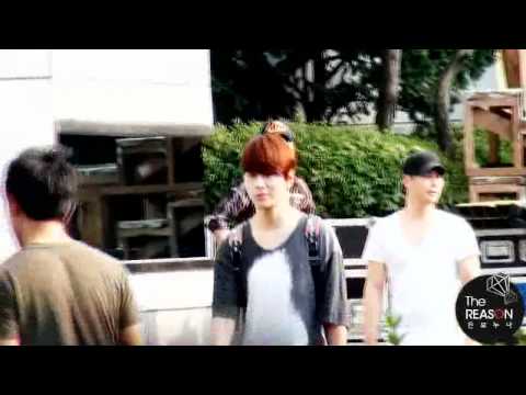 [Fancam] 110619 BEAST (비스트) leaving Inkigayo