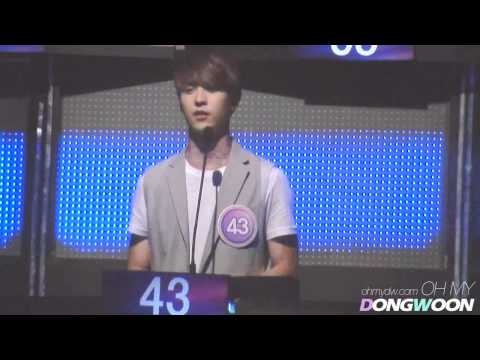 [FANCAM] BEAST 비스트 Dongwoon - КßŠ I ѵʂ IOO Recording 110619 #1