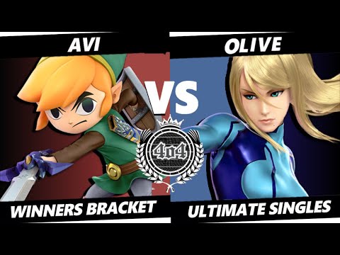 4o4 Smash Night 78 - avi (Toon Link) vs GSA| Olive (Zero Suit Samus) - Winners Round 2