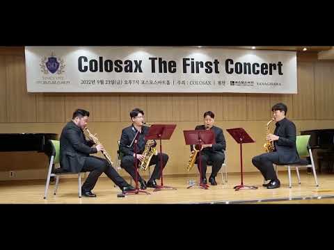 Astor Piazzolla Michelangelo '70 by COLOSAX Saxophone Quartet