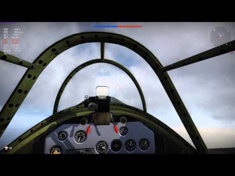 War Thunder - Cockpit View (LaGG-3-23)