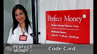 Perfect money Code Card