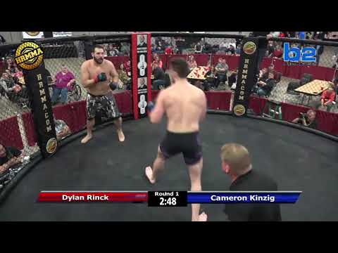 HRMMA 113 Fight 7 Cameron Kinzig vs Dylan Rinck Heavyweight Ammy