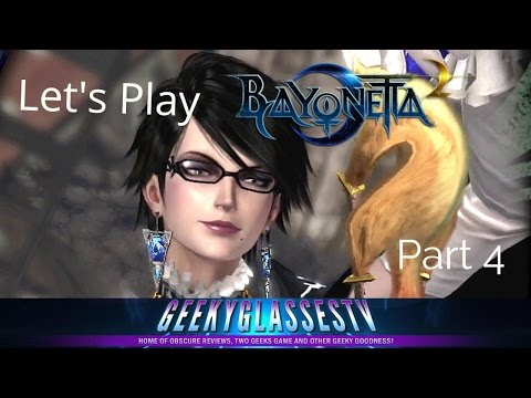 Let's Play Bayonetta 2 (part 4 - Two Geeks Game)