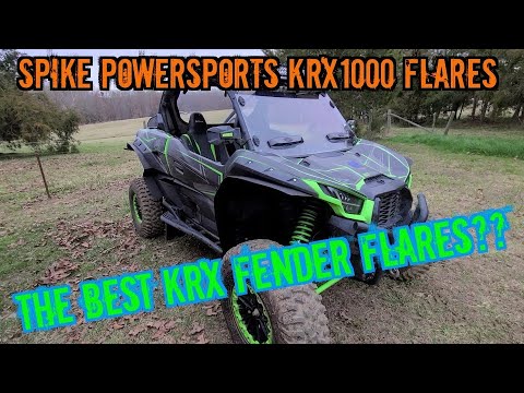 Spike Powersports KRX 1000 Fender Flares review