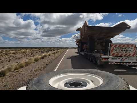 Vuelta a la Argentina | Capitulo 84 |  Chubut Ruta 3 de Camarones a Playas Doradas, Rio Negro