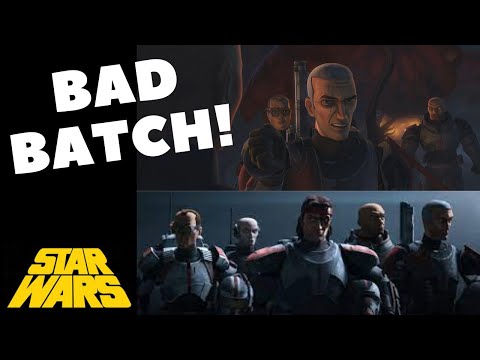 BAD BATCH : STAR WARS THE CLONE WARS :The History, full story,  and discussion of the "Bad Batch"