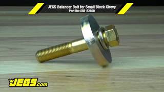 Harmonic Balancer Bolt for Small Block Chevy 283-400 Engines [6-Point Hex Head] - video thumbnail 3
