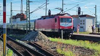 WFL Sonderzug beim rangieren im Leipziger Hauptbahnhof in die Abstellung