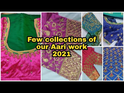 Our Aari work collection 2021 - Shamini Aari Boutique
