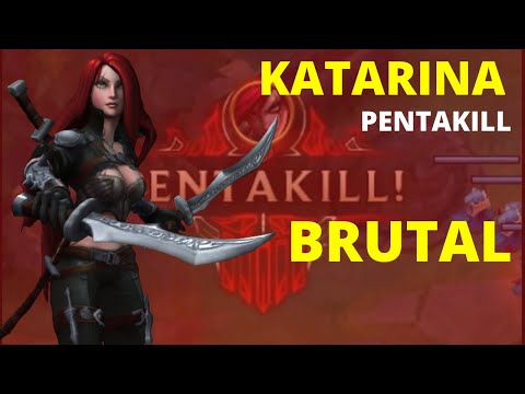 KATARINA PENTAKILL BRUTAL [MONTAGE LEAGUE OF LEGENDS]