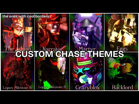 EVERY SPECIAL SKIN WITH A CUSTOM CHASE THEME | Roblox Forsaken
