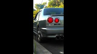 車ASMR 最高だから一回聴いてみ？RB25DE加速音 ER34 スカイライン #Shorts