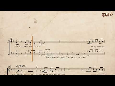 ARRANJO CORAL "O ROSTO DE CRISTO" DE JOSIAS MENEZES] - CORAL CELESTE