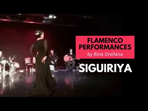 Flamenco Performances by Rina Orellana | Siguiriya Flamenco Dance