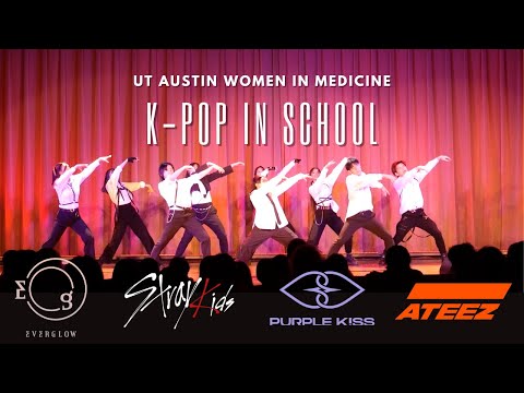 [KPOP IN SCHOOL] UT AUSTIN WOMEN IN MEDICINE (EVERGLOW, STRAY KIDS, PURPLE KISS & ATEEZ!) | ATX KDC