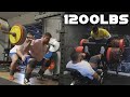 OVER 1200LBS ON THE LEG PRESS MACHINE!