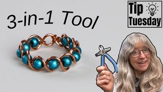 Easy Goddess Ring / 3-in-1 Multi-Pliers Jewelry Making Tutorial