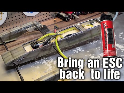 Saving Water Logged Rc Boat Electronics & Jacking My Jaws - Rice Or Corrosion X