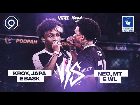 KROY, BASK E JAPA X NEO, MT E WL BXD | SEGUNDA FASE | BDA 9 ANOS