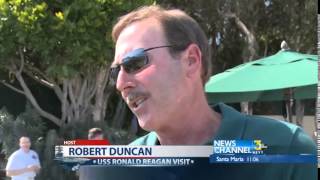 Local Residents Open Up Their Home To Navy From USS Reagan