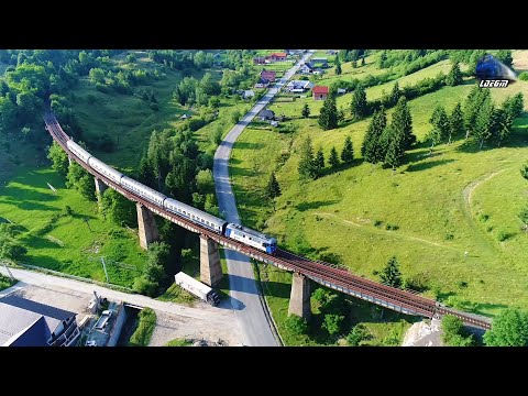 🚁🚂060-DA1 62-1095-4 & Mecanic Super Engineer pe/on Viaduct in Dealul Ștefăniței - 07 July 2021