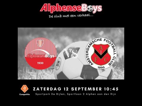 Alphense Boys JO13-1 - AFC JO13-1   Uitslag 2-3  (0-1)    12-09-20