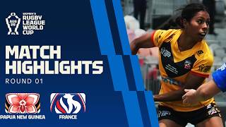 RLWC 2026 | Papua New Guinea Orchids v France | Match Highlights | Round 1