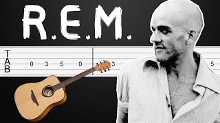 Shiny Happy People - R.E.M. Guitar Tabs, Guitar Tutorial, Guitar Lesson