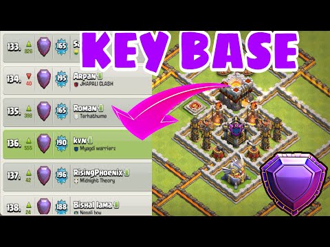 Th11 Trophy/Legend Base 2018 w/PROOF | BEST TH11 STRONG DEFENSIVE LEGEND BASE 2018 | Anti 2 Star Video