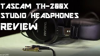 Video thumbnail for Tascam TH-200X Headphones Review by Newcastle Music Studios