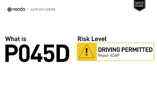 dtc p045a interpretation