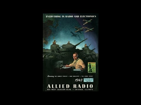 1943 Allied Radio - Everything in Radio & Electronics Catalog #110